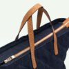 Sac Carla Matelassé jean bleu – Image 3