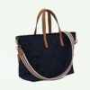 Sac Carla Matelassé jean bleu – Image 4