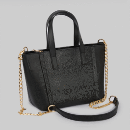 Sac Rosa Noir Croco