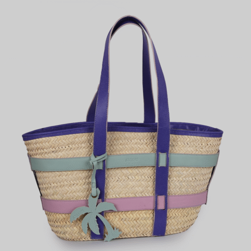 Couffin Palmier Violet