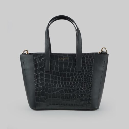 SAC Rosa Noir croco