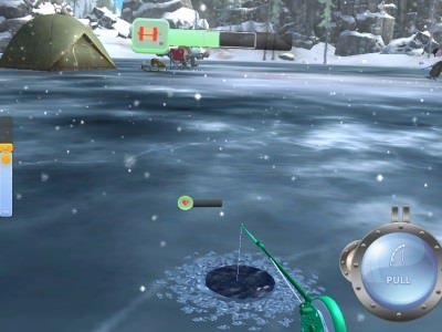 Ice fishing gambling game, ice fishing gamble game